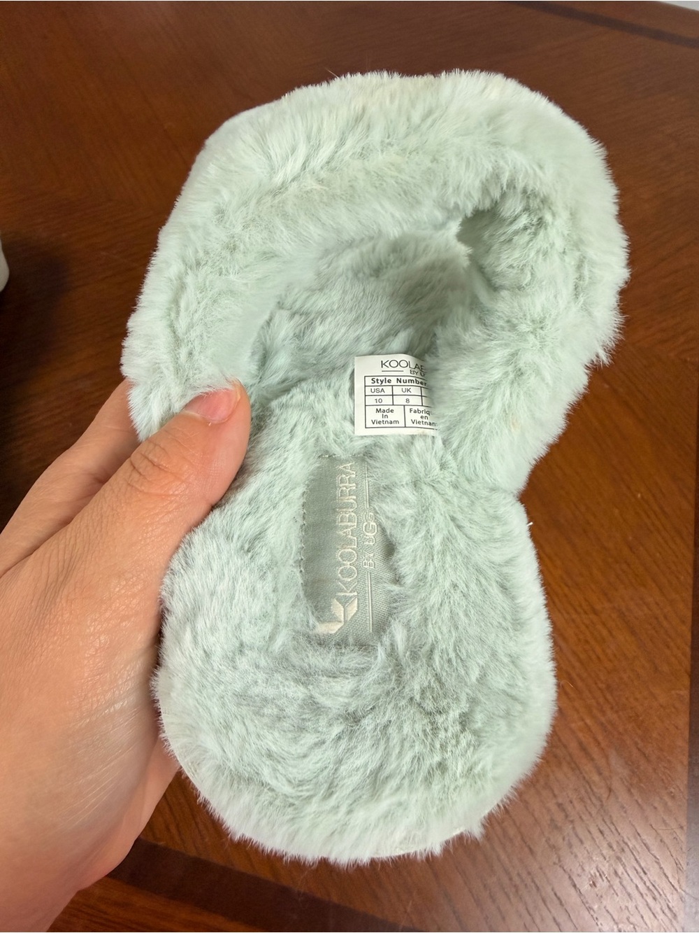 Koolaburra by UGG Faux Fur Slippers Women’s Size 10 - Picture 14 of 16